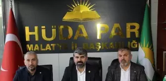 HÜDA PAR Genel Başkan Yardımcıları Malatya'da Vatandaşlarla Buluştu