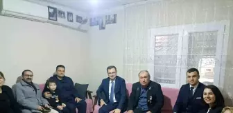 Kaymakam Ali Güldoğan, Kıbrıs Barış Harekatı Gazilerini Ziyaret Etti