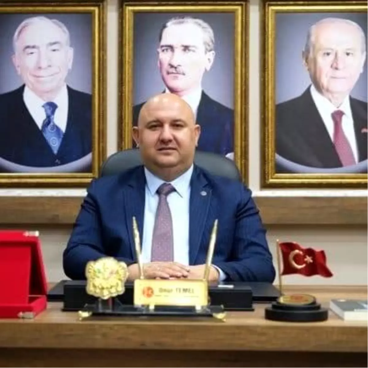 MHP Antalya İl Başkanı Onur Temel Sağlık Sebepleriyle İstifa Etti