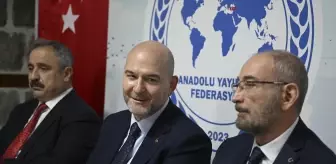 TBMM İçişleri Komisyonu Başkanı Soylu, Anadolu Yayıncılar Federasyonunda soruları yanıtladı Açıklaması