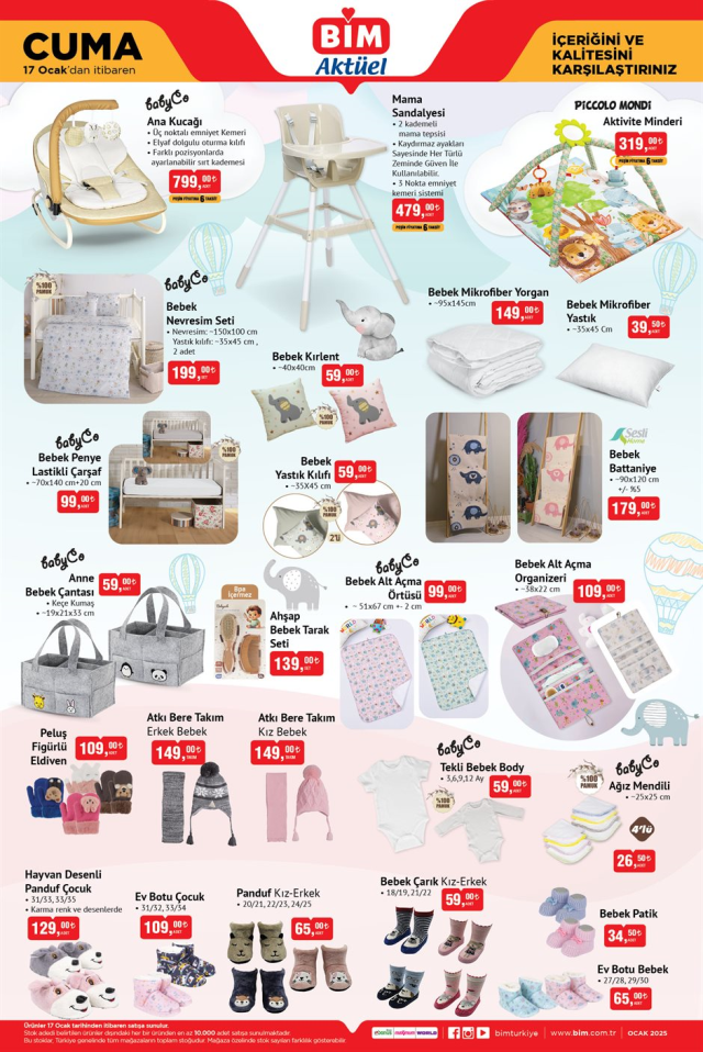 17 OCAK BİM KATALOĞU 2025 | BİM AKTÜEL kataloğunda neler var? Bugün BİM'de hangi ürünler olacak?