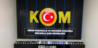 Adana'da Gümrük Kaçağı 96 Cep Telefonu Ele Geçirildi