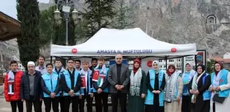 Amasya'da Gazze'deki Ateşkes Kutlandı