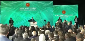 Cumhurbaşkanı Erdoğan: Konya Çevre Yolu ile Karbon Emisyonunu 81 Bin 400 Ton Azaltıyoruz