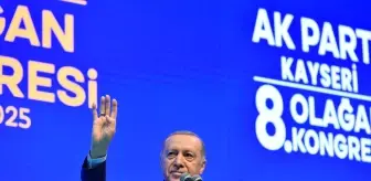 Cumhurbaşkanı ve AK Parti Genel Başkanı Erdoğan, partisinin Kayseri 8. Olağan Kongresi'nde konuştu: (1)