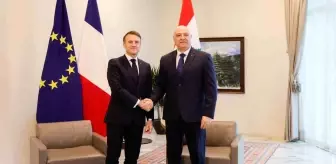 Macron, Lübnan'ın Yeniden İnisası için Uluslararası Konferans Düzenleneceğini Duyurdu