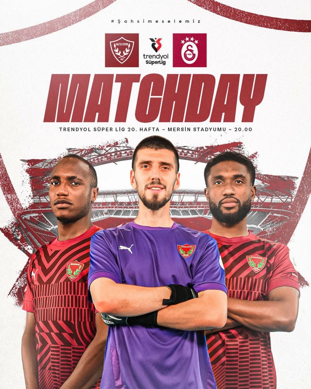 Hatayspor Galatasaray maçı ne zaman, saat kaçta? Hatayspor Galatasaray maçı hangi kanada, şifresiz mi?