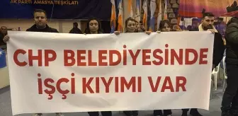 İşten atılan belediye çalışanları başkana böyle tepki gösterdi