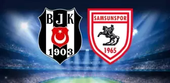 Beşiktaş-Samsunspor maçı nefes kesti