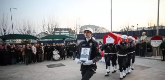 Bursa'da Trafik Kazasında Hayatını Kaybeden Polis Memuru İçin Tören Düzenlendi