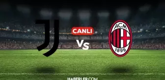 Juventus Milan CANLI izle! (ŞİFRESİZ) Juventus Milan maçı hangi kanalda, canlı yayın nerede ve nasıl izlenir?