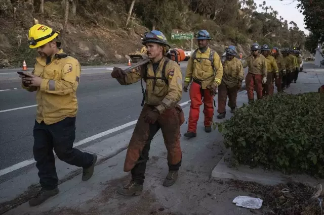 The largest destruction in 40 years occurred in the fires in Los Angeles