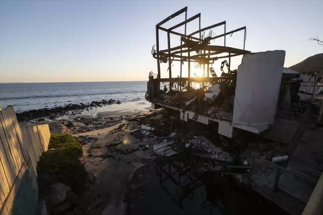 The largest destruction in 40 years occurred in the fires in Los Angeles