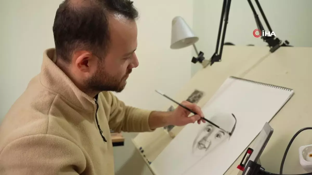 'Resimlerle Çocuklara Umut Ol'dular