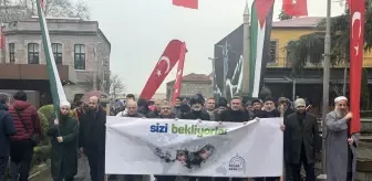 Trabzon'da Filistin İçin Destek Yürüyüşü