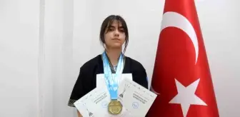 'Alpagut' dünya şampiyonu Nisa Nur'un sıradaki hedefi milli sporcu olmak