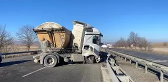 Konya'da Tır Kazası: 1 Yaralı