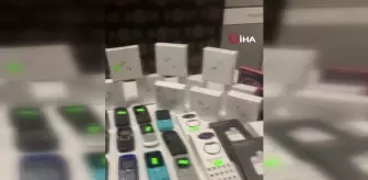 Kütahya'da Gümrük Kaçağı Telefon ve Akıllı Saat Ele Ge geçirildi