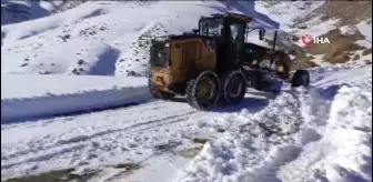 Cobet Yayla Yolu Kış Keyfine Açıldı