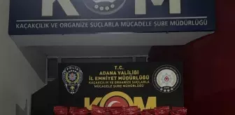 Adana'da 96 Kilogram Kaçak Nargile Tütünü Ele Geçirildi