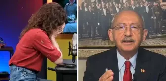 Canlı yayına damga vuran Kılıçdaroğlu sorusu! Ünlü oyuncunun tepkisi olay yarattı