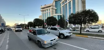 Şanlıurfa'da 'Gazze'ye Özgürlük' Konvoyu Düzenlendi