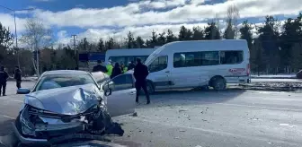 Erzurum'da Trafik Kazası: 6 Yaralı