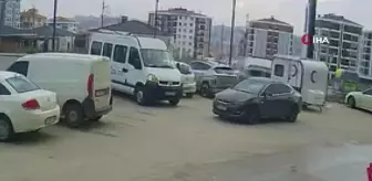 Silivri'de Kontrolden Çıkan Araç Otoparka Düştü: 1 Yaralı