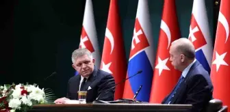 Slovakya Başbakanı Fico'dan Cumhurbaşkanı Erdoğan'a: 'Çok büyük uluslararası, siyasi ve eknomik bir aktörsünüz'