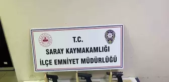 Tekirdağ'da Ruhsatsız Silah ve Mermiler Ele Geçirildi