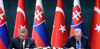 Türkiye-Slovakya arasında üç anlaşma ve ortak bildiri imzalandı