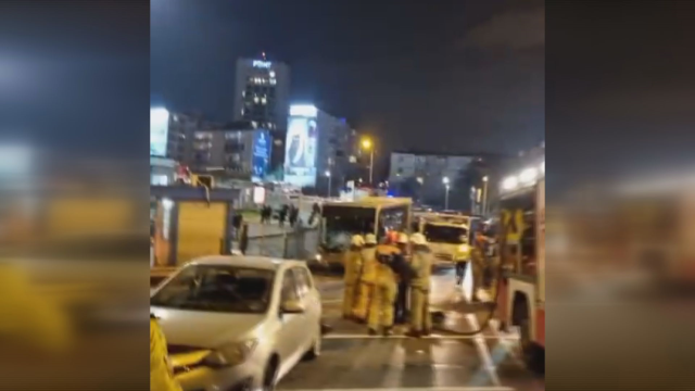 15 July Martyrs Bridge closed to traffic! Metrobüs accident in Zincirlikuyu