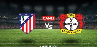 Atletico Madrid Bayer Leverkusen CANLI izle! (ŞİFRESİZ) Atletico Madrid Bayer Leverkusen maçı hangi kanalda, canlı yayın nerede ve nasıl izlenir?