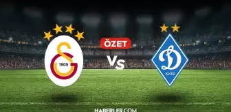 Galatasaray Dinamo Kiev maç özeti ve golleri izle! (VİDEO) Galatasaray Dinamo Kiev geniş özeti! Golleri kim attı, maç kaç kaç bitti?