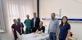 Giresun'da Ameliyatla 370 Gram Ağırlığında Mesane Taşı Çıkarıldı