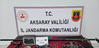 Aksaray'da Kaçak Kazı Yapan Kişi Gözaltına Alındı