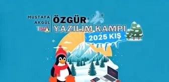 Mustafa Akgül Özgür Yazılım Kış Kampı 2025'te Başlıyor