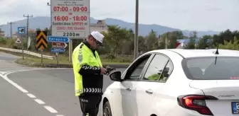 Ordu'da Trafik Denetimlerinde 12 Bin 471 Araç Kontrol Edildi