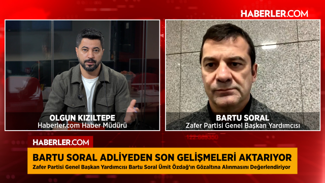 Victory Party Deputy Chairman Bartu Soral explained Ümit Özdağ's custody process