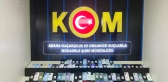 Adana'da Tırda 100 Kaçak Cep Telefonu ve 300 Elektronik Sigara Ele Geçirildi