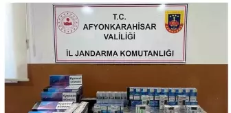 Afyonkarahisar'da Kaçak Sigara ve Elektronik Sigara Operasyonu