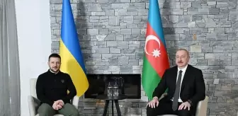 Aliyev ve Zelenskiy Davos'ta Bir Araya Geldi