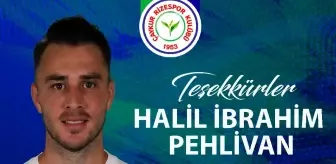 Çaykur Rizespor, Halil İbrahim Pehlivan ile Yollarını Ayırdı