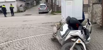 Ehliyetsiz Motosiklet Sürücüsüne 18 Bin TL Ceza, Sürücü Öfkesini Motosikletten Çıkardı