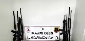 Karaman'da Tarihi Eser ve Ruhsatsız Silah Operasyonu: 1 Gözaltı