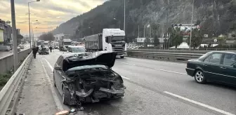 Samsun'da Zincirleme Trafik Kazası: 3 Yaralı