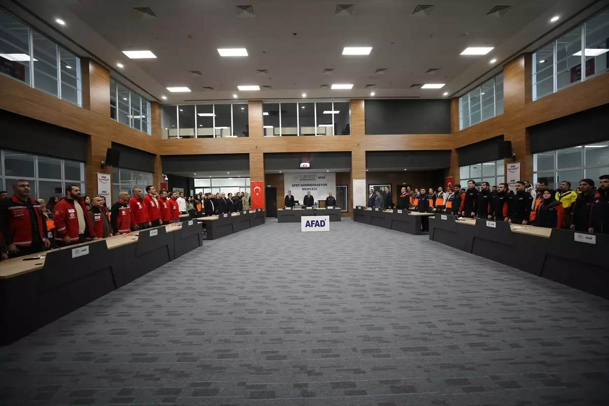 Muş'ta AFAD Gönüllüleri Sertifika Dağıtım Töreni Düzenlendi