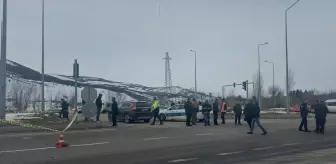 Bayburt'ta Cipin Çarpması Sonucu Sürücü Ağır Yaralandı