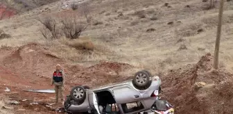 Erzurum'da Trafik Kazası: İki Yaralı