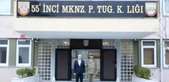 Kırklareli Valisi Uğur Turan, Tugay Komutanı Köse'yi Ziyaret Etti